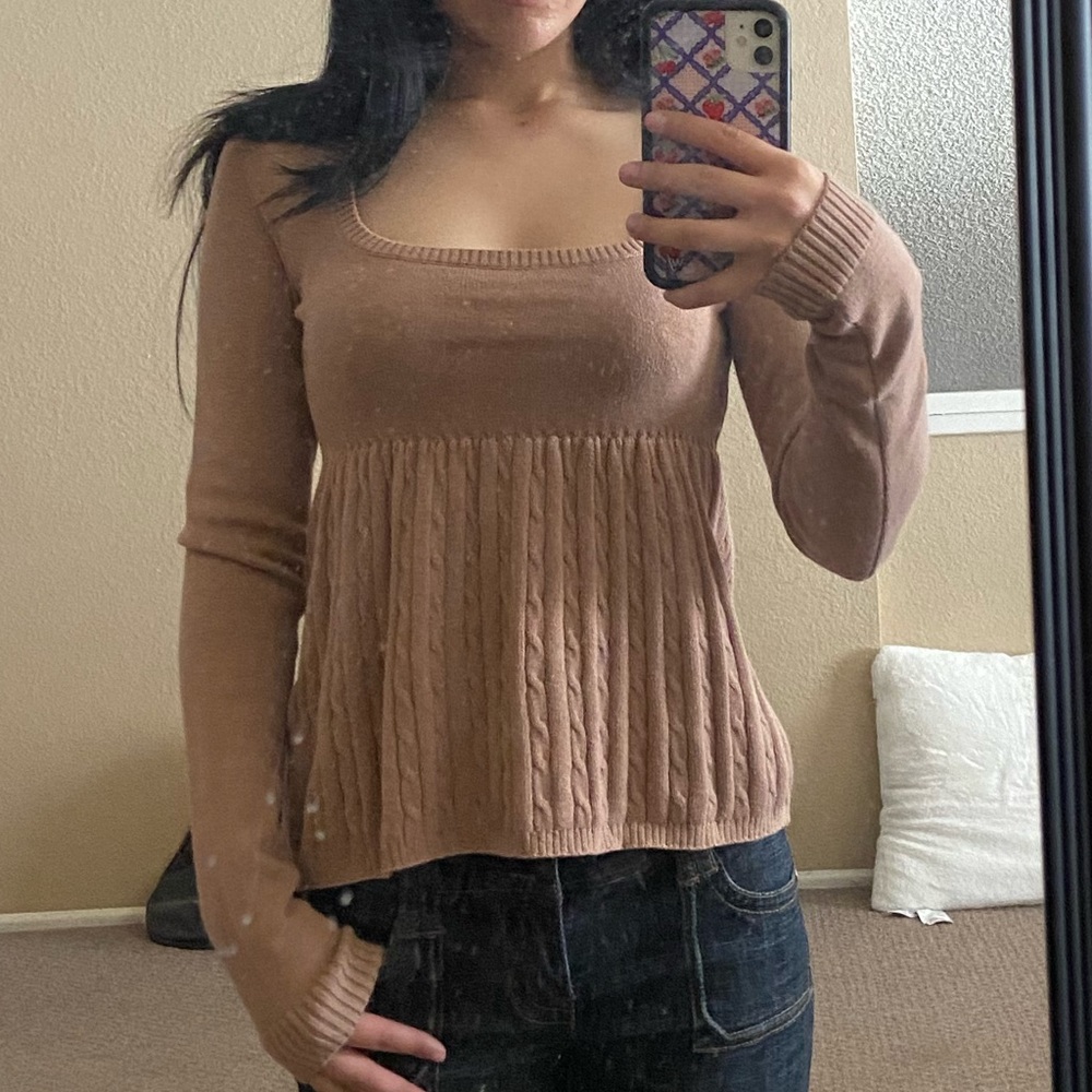 Hollister Babydoll top!
